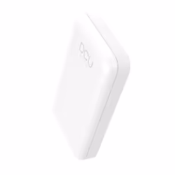 DCU Advance Tecnologic 34155008, 5000 mAh, Litio, Carica wireless, Bianco