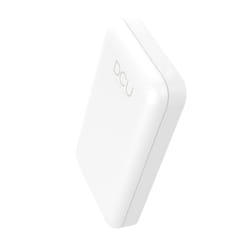 DCU Advance Tecnologic 34155008 batteria portatile Litio 5000 mAh Carica wireless Bianco