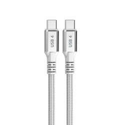 DCU Advance Tecnologic 30402090 cavo USB USB4 Gen 2x2 1,5 m USB C Grigio