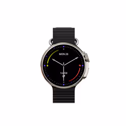 DCU Advance Tecnologic 34157018 smartwatch e orologio sportivo 3,66 cm (1.44") AMOLED 30 mm Digitale 466 x 466 Pixel Touch screen Metallico - Vista aggiuntiva 4