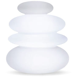 Newgarden - balans alti 70 cm. Lampada decorativa con cavo per interni ed esterni. Luce led bianca fredda