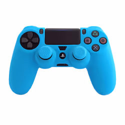 FR-TEC FT0007, PlayStation 4, Custodia per controller per videogiochi, Blu, Silicone, Sony, 1 pz