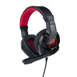 FR-TEC FT2001 cuffia e auricolare Cablato A Padiglione Gaming Nero, Rosso