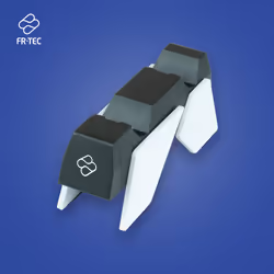 FR-TEC FT0041, PlayStation 5, Set di ricarica della batteria, Bianco, 62 mm, 47 mm, 142 mm