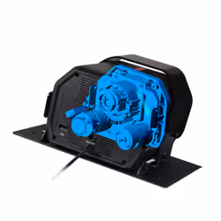 FR-TEC FT7015 periferica di gioco Nero, Rosso Sterzo + Pedali PC, PlayStation 4, Xbox One, Xbox Series S, Xbox Series X - Vista aggiuntiva 4