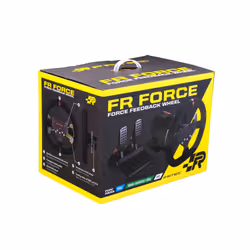 FR-TEC FT7015 periferica di gioco Nero, Rosso Sterzo + Pedali PC, PlayStation 4, Xbox One, Xbox Series S, Xbox Series X - Vista aggiuntiva 5