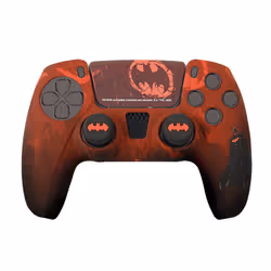 FR-TEC BATPS5CK, PlayStation 5, Custodia per controller per videogiochi, Nero, Rosso, Silicone, Sony, 206 mm