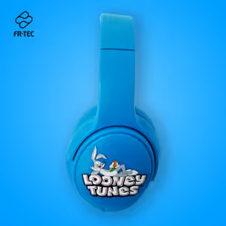 FR-TEC LT2001 cuffia e auricolare Con cavo e senza cavo A Padiglione Musica/Giornaliera Blu - Vista aggiuntiva 6
