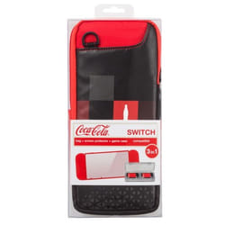 Indeca PW032 custodia per console portatile Custodia a tasca Nintendo Nero, Rosso