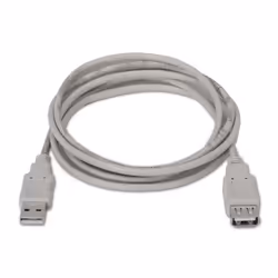 AISENS A101-0012 cavo USB USB 2.0 1 m USB A Beige