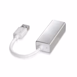 AISENS A106-0049 adattatore per inversione del genere dei cavi RJ-45 USB 2.0 Type-A Argento, Bianco