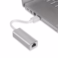 AISENS A106-0049 adattatore per inversione del genere dei cavi RJ-45 USB 2.0 Type-A Argento, Bianco
