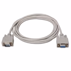 AISENS A112-0065 cavo seriale Beige 1,8 m DB9