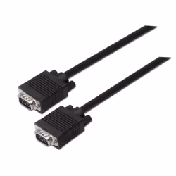 AISENS A113-0070, 5 m, VGA (D-Sub), VGA (D-Sub), Maschio, Maschio, Nero