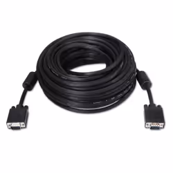AISENS A113-0076 cavo VGA 20 m VGA (D-Sub) Nero