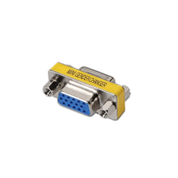 AISENS A114-0082 adattatore per inversione del genere dei cavi VGA D-sub D-sub Blu, Argento