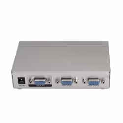 AISENS A116-0084, VGA, 2x VGA, 1920 x 1440 Pixel, Grigio, Metallo, WQXGA