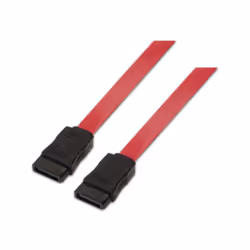 AISENS A130-0153, 0,5 m, SATA III, SATA 7-pin, SATA 7-pin, Maschio/Maschio, Nero, Rosso