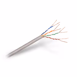 AISENS A133-0208, 100 m, Cat5e, U/UTP (UTP), Grigio