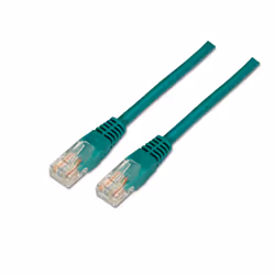 AISENS A135-0245, 0,5 m, Cat6, U/UTP (UTP), RJ-45, RJ-45, Verde