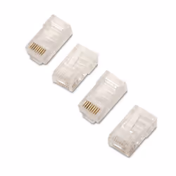 AISENS A138-0291, RJ-45, Trasparente, Cat5e, U/UTP (UTP), RoHS, 50 pz
