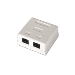 AISENS A139-0302 scatola di derivazione di rete Cat6 Bianco