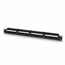 AISENS A141-0308, RJ-45, U/UTP (UTP), 22/26, Nero, Montaggio a rack, 1U