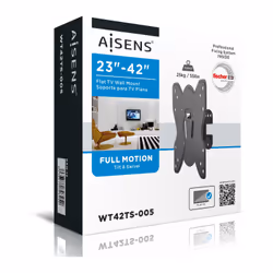AISENS WT42TS-005 Supporto TV a parete 106,7 cm (42") Nero - Vista aggiuntiva 6