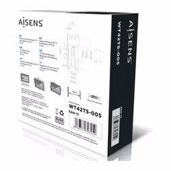 AISENS WT42TS-005 Supporto TV a parete 106,7 cm (42") Nero - Vista aggiuntiva 8