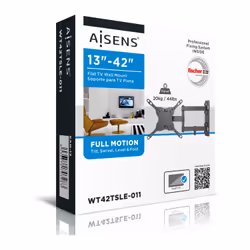 AISENS WT42TSLE-011 Supporto TV a parete 42" Nero - Vista aggiuntiva 8