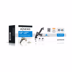 AISENS DT27TSR-045 Supporti a parete per TV 32" Scrivania Nero - Vista aggiuntiva 4