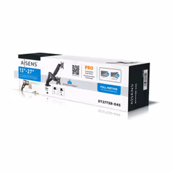 AISENS DT27TSR-045 Supporti a parete per TV 32" Scrivania Nero - Vista aggiuntiva 5
