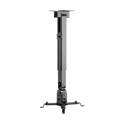 AISENS CWP01TSE-047, Muro/Soffitto, 20 kg, Nero, Acciaio, 350 - 560 mm, 16°