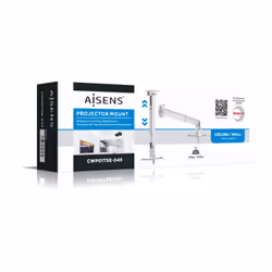 AISENS CWP01TSE-049 supporto per proiettore Muro/Soffitto Bianco - Vista aggiuntiva 8