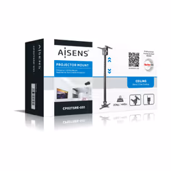 AISENS CP02TSRE-051 supporto per proiettore Soffitto Nero - Vista aggiuntiva 8