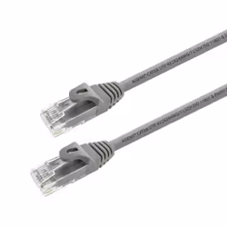 AISENS A145-0328, 3 m, Cat6a, U/UTP (UTP), RJ-45, RJ-45, Grigio