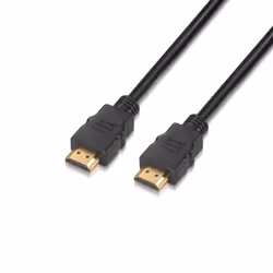 AISENS A120-0372, 10 m, HDMI tipo A (Standard), HDMI tipo A (Standard), 18 Gbit/s, Nero