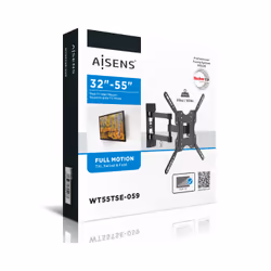 AISENS WT55TSE-059 Supporti a parete per TV 55" Nero - Vista aggiuntiva 6