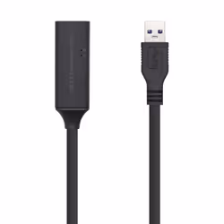 AISENS A105-0409, 15 m, USB A, USB A, USB 3.2 Gen 1 (3.1 Gen 1), 5 Gbit/s, Nero