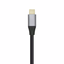 AISENS A109-0395 cavo e adattatore video 1,8 m DisplayPort USB tipo-C Alluminio, Nero - Vista aggiuntiva 3