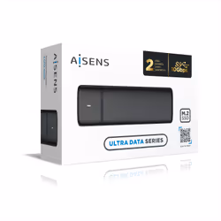 AISENS ASM2-001B contenitore di unità di archiviazione Box esterno SSD Nero M.2 - Vista aggiuntiva 4