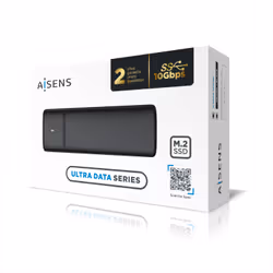 AISENS ASM2-001B contenitore di unità di archiviazione Box esterno SSD Nero M.2 - Vista aggiuntiva 5
