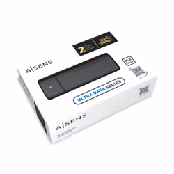 AISENS ASM2-001B contenitore di unità di archiviazione Box esterno SSD Nero M.2 - Vista aggiuntiva 6