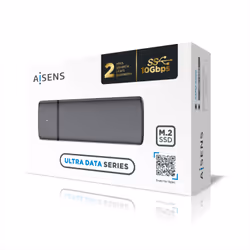 AISENS ASM2-002G contenitore di unità di archiviazione Box esterno SSD Grigio M.2 - Vista aggiuntiva 5