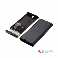 AISENS ASM2-008B contenitore di unità di archiviazione Box esterno SSD Nero M.2 - Vista aggiuntiva 4