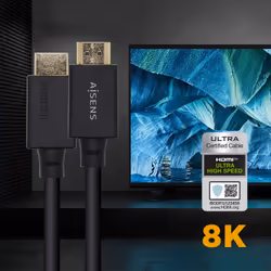 AISENS A150-0420 cavo HDMI 0,5 m HDMI tipo A (Standard) Nero - Vista aggiuntiva 5