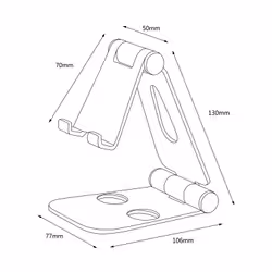 AISENS MS2PXL-092 supporto per personal communication Supporto passivo Tablet/UMPC Argento - Vista aggiuntiva 6