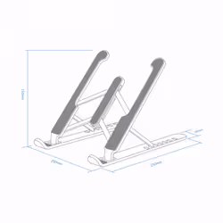 AISENS LPS1M-101 supporto per laptop Supporto per computer portatile Grigio scuro 38,1 cm (15") - Vista aggiuntiva 7