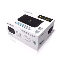 AISENS ASDS-D01B contenitore di unità di archiviazione Box esterno HDD/SSD Nero 2.5/3.5" - Vista aggiuntiva 6