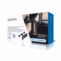 AISENS MSC1P-107 supporto per personal communication Supporto passivo Telefono cellulare/smartphone, Tablet/UMPC Nero - Vista aggiuntiva 6